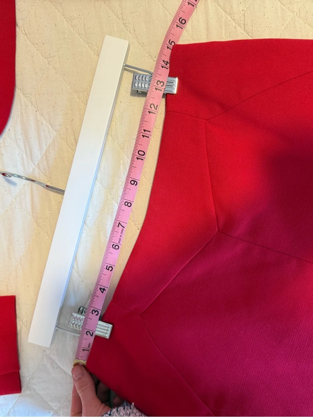 Worthington Petite Red Blazer & Pencil Skirt Suit Set Size 6 / PM